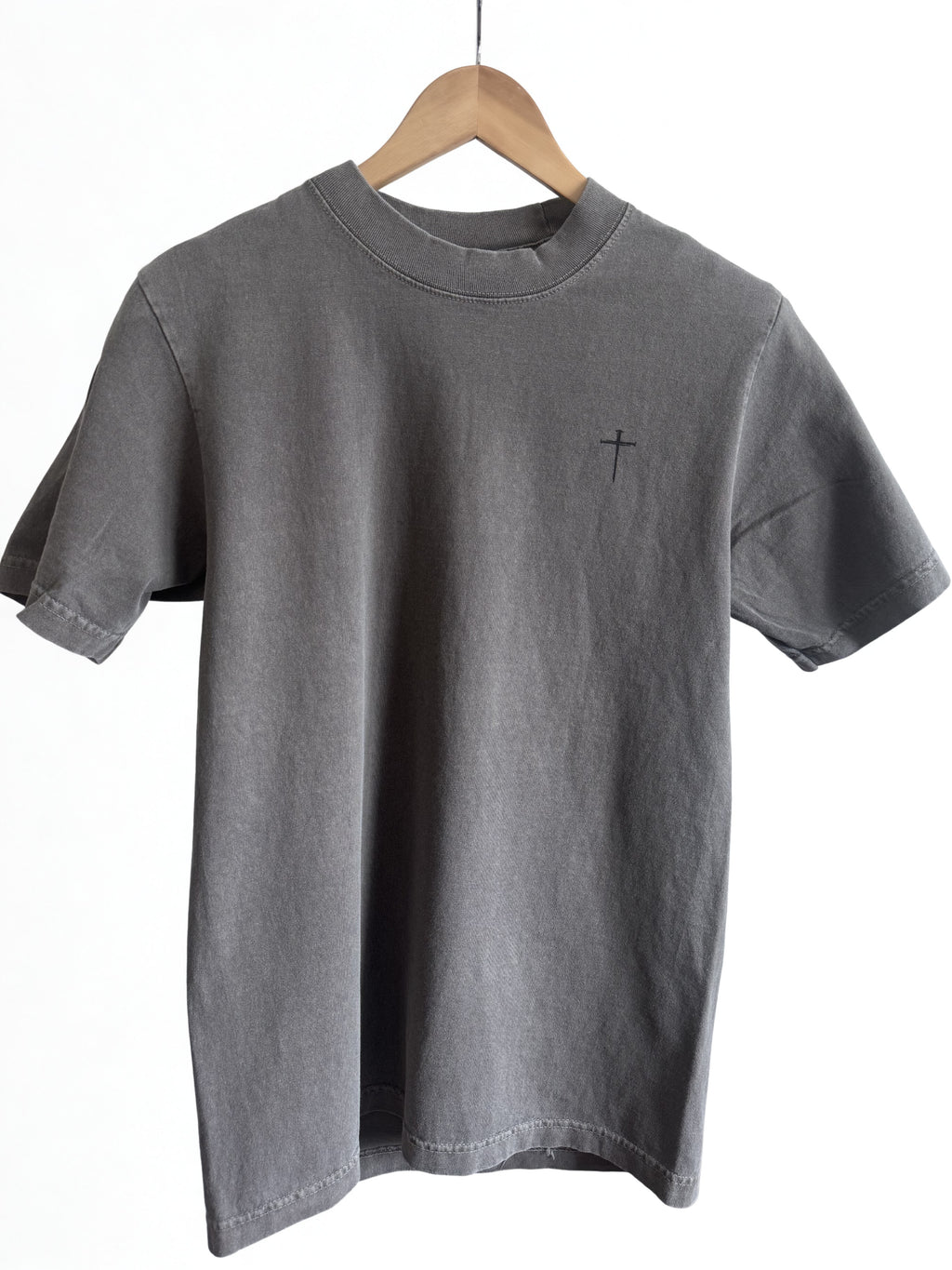 JESUS KING OF KINGS TEE - VINTAGE BLACK